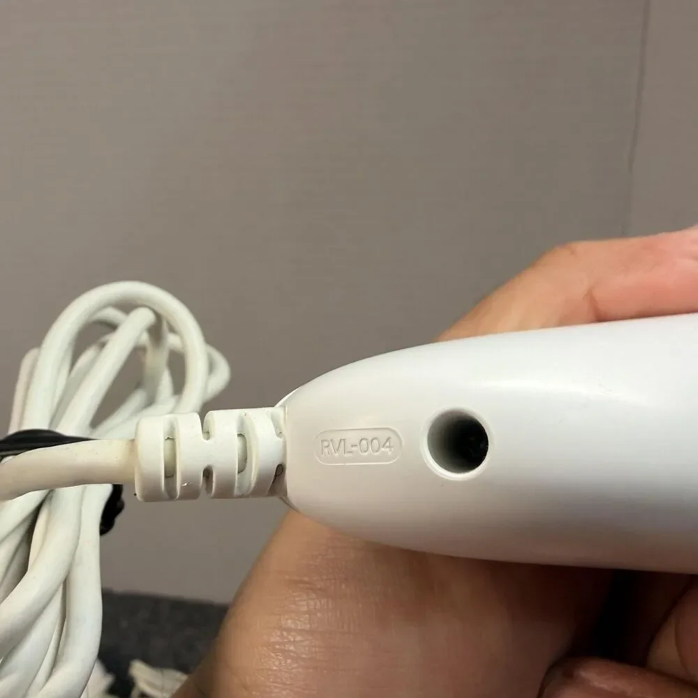 Nintendo Wii Nunchuk Controller White RVL-004 OEM Tested For Wii Wii U